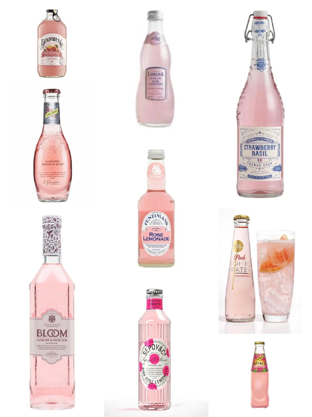 Pink Soda ? 粉色汽水&酒