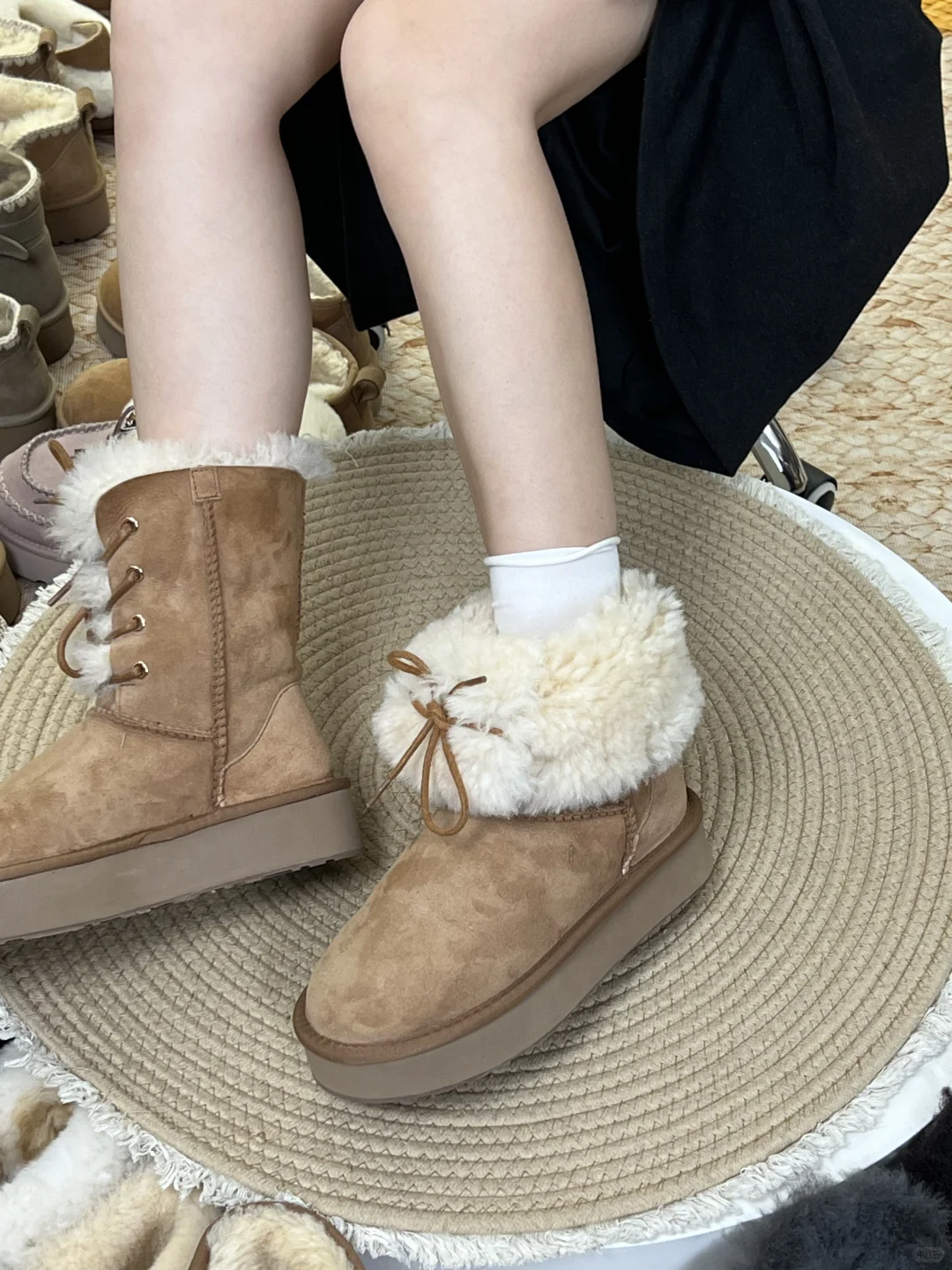 一鞋两穿雪地靴超厚实保暖??