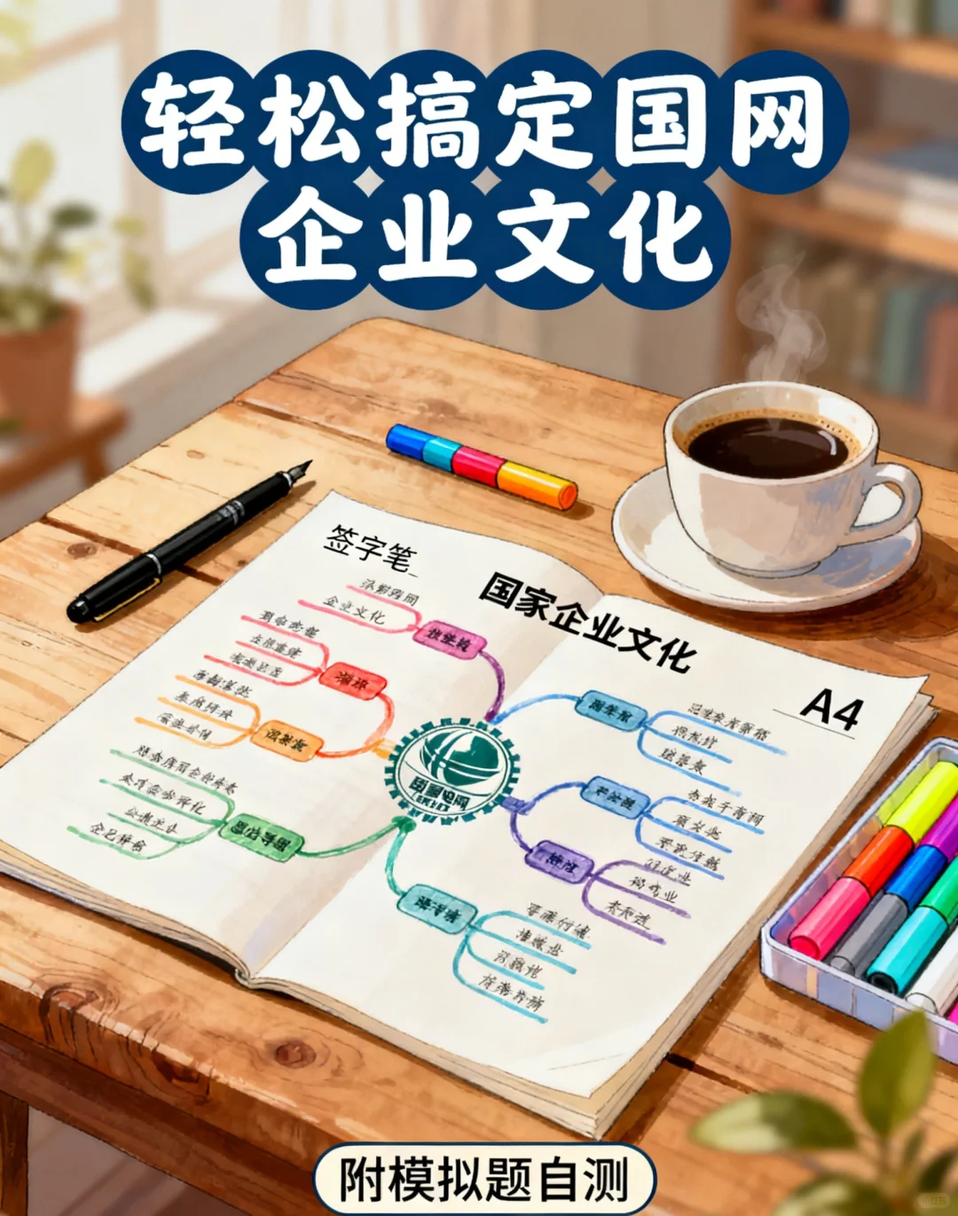 ☕️轻松搞定国网企业文化｜附模拟题自测，备考