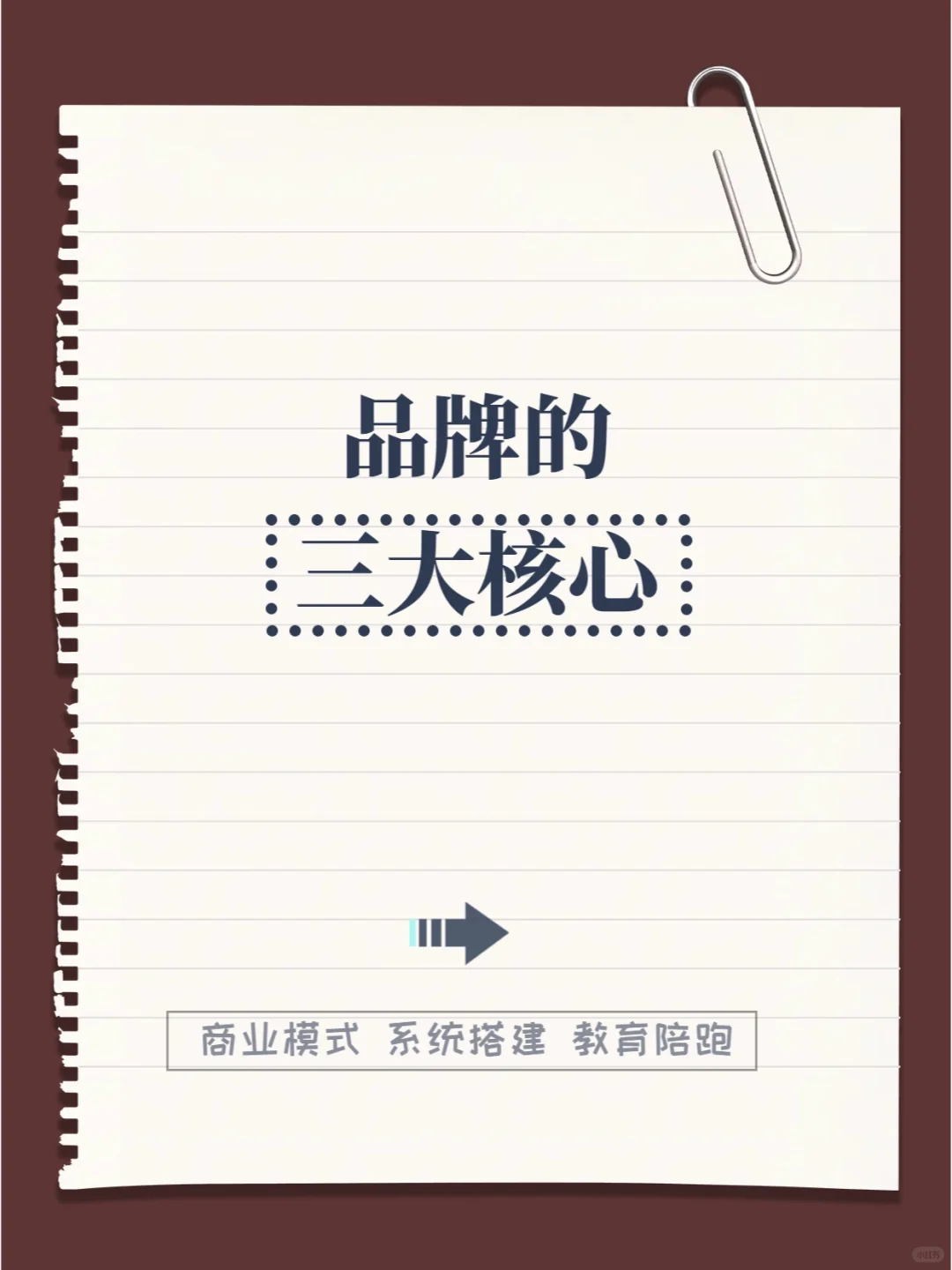 品牌的三大核心