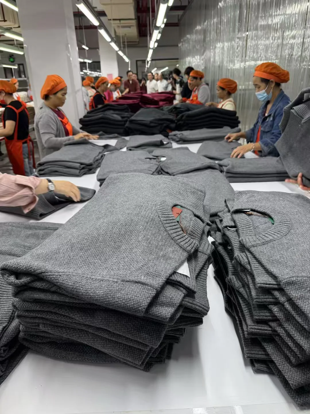 温暖冬季 工厂拍社毛衣