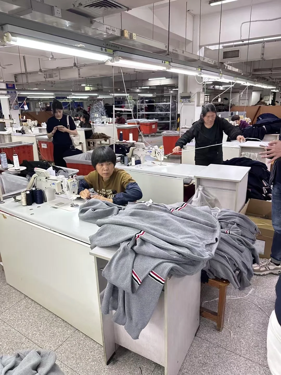 温暖冬季 工厂拍社毛衣