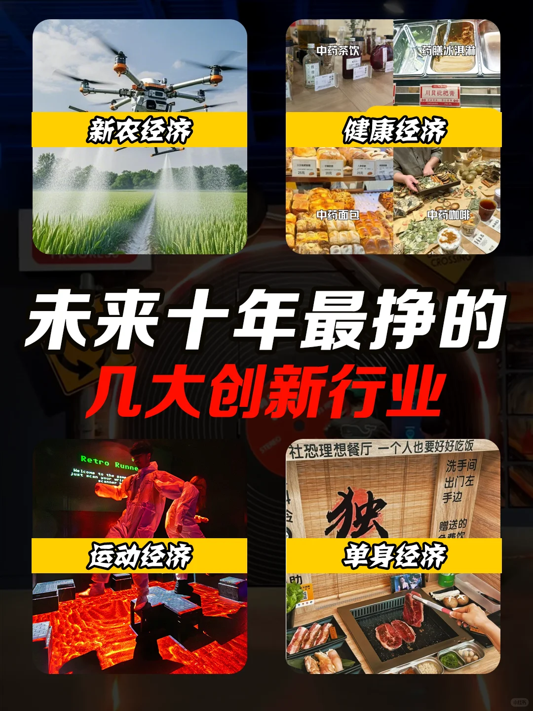 未来十年最挣的几大创新行业