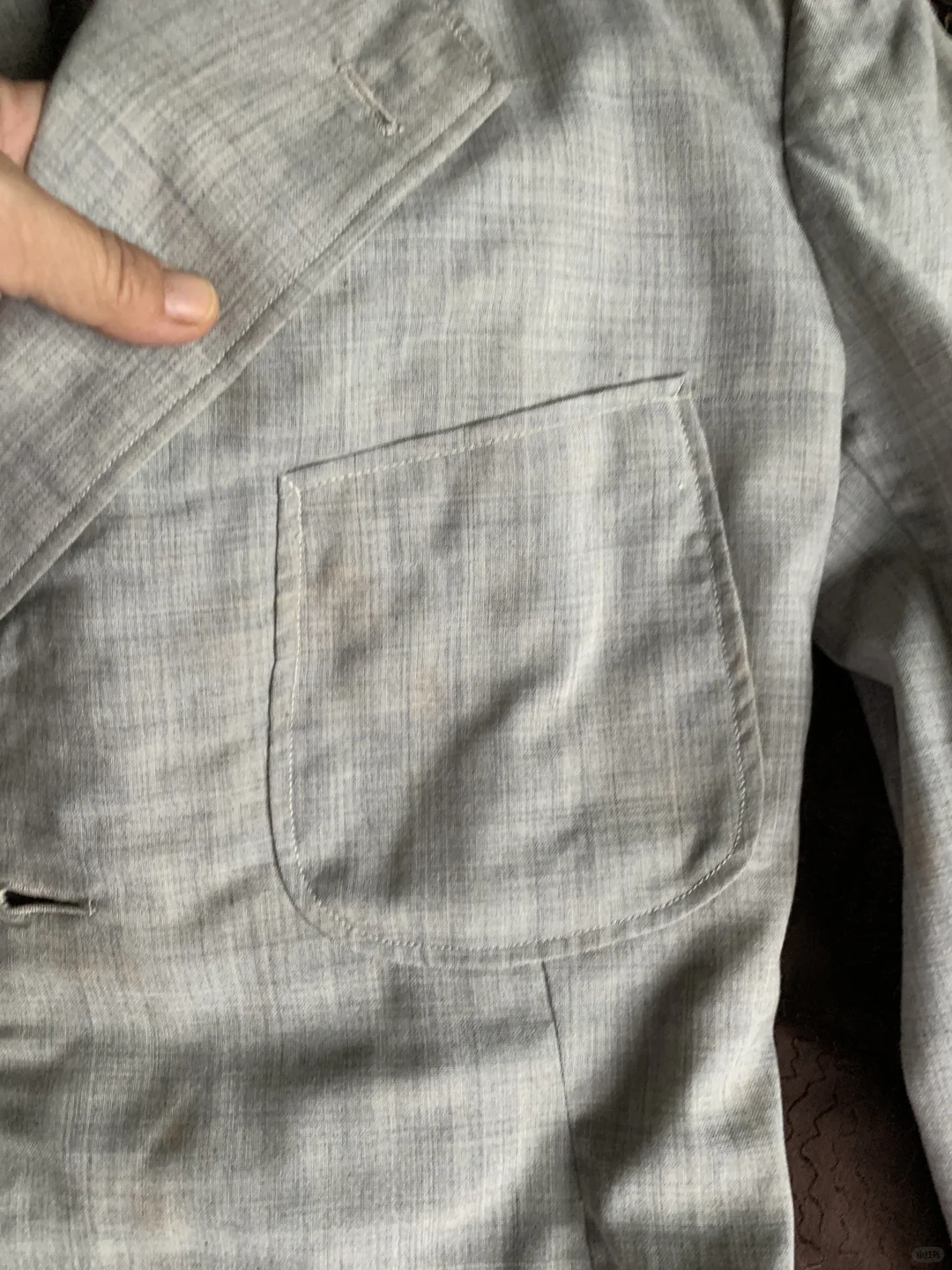 在破烂中寻找古董民国女士西装