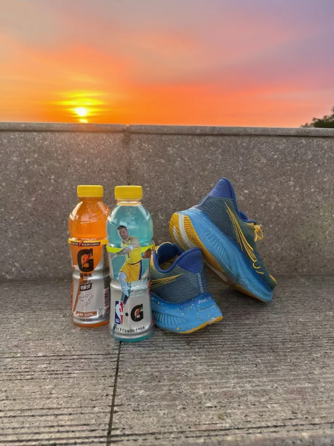 跑步暴汗续命水，每个运动人都快备上佳得乐