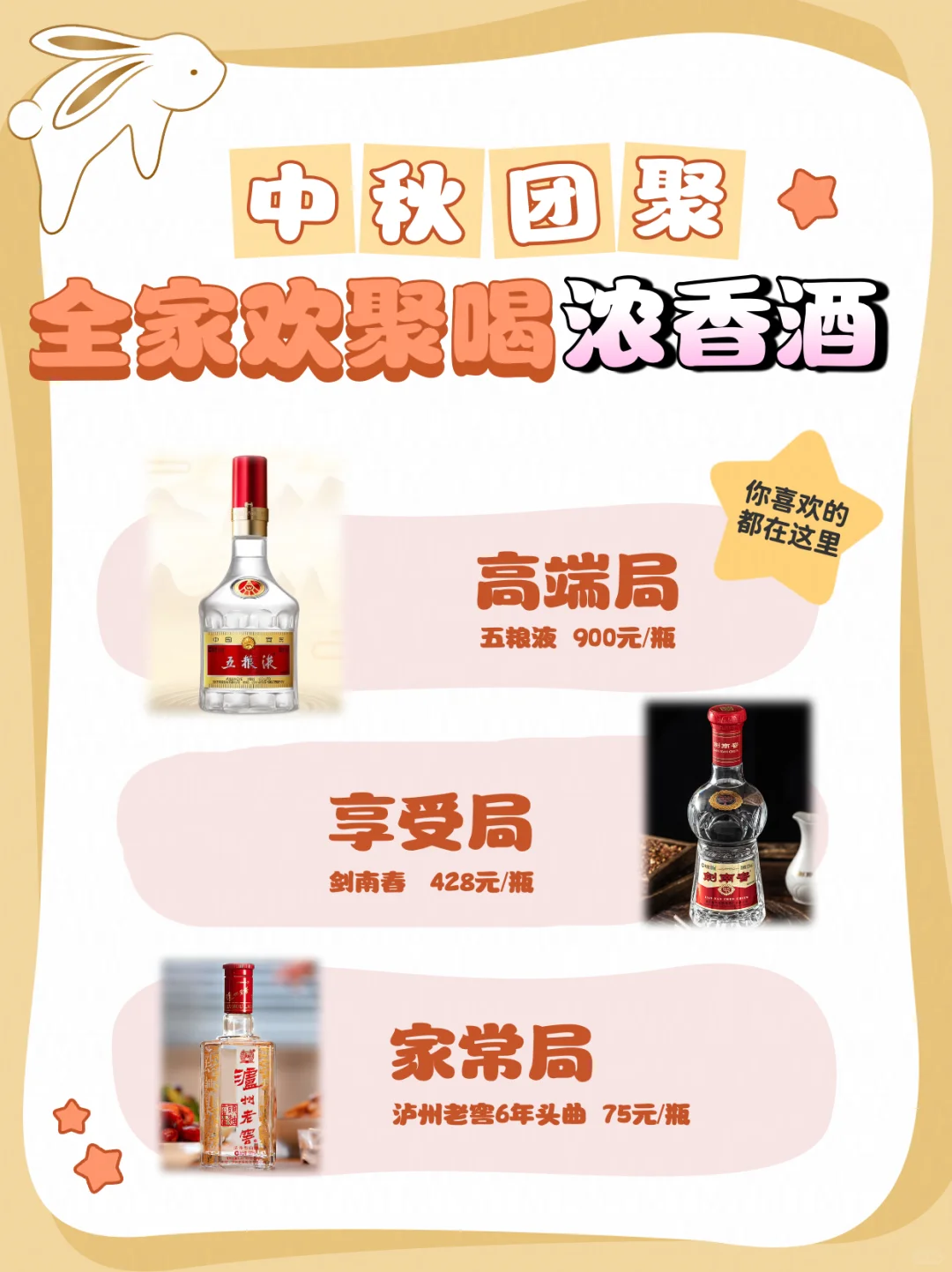 中秋选白酒抄作业！3 类人 + 3 种局全搞定