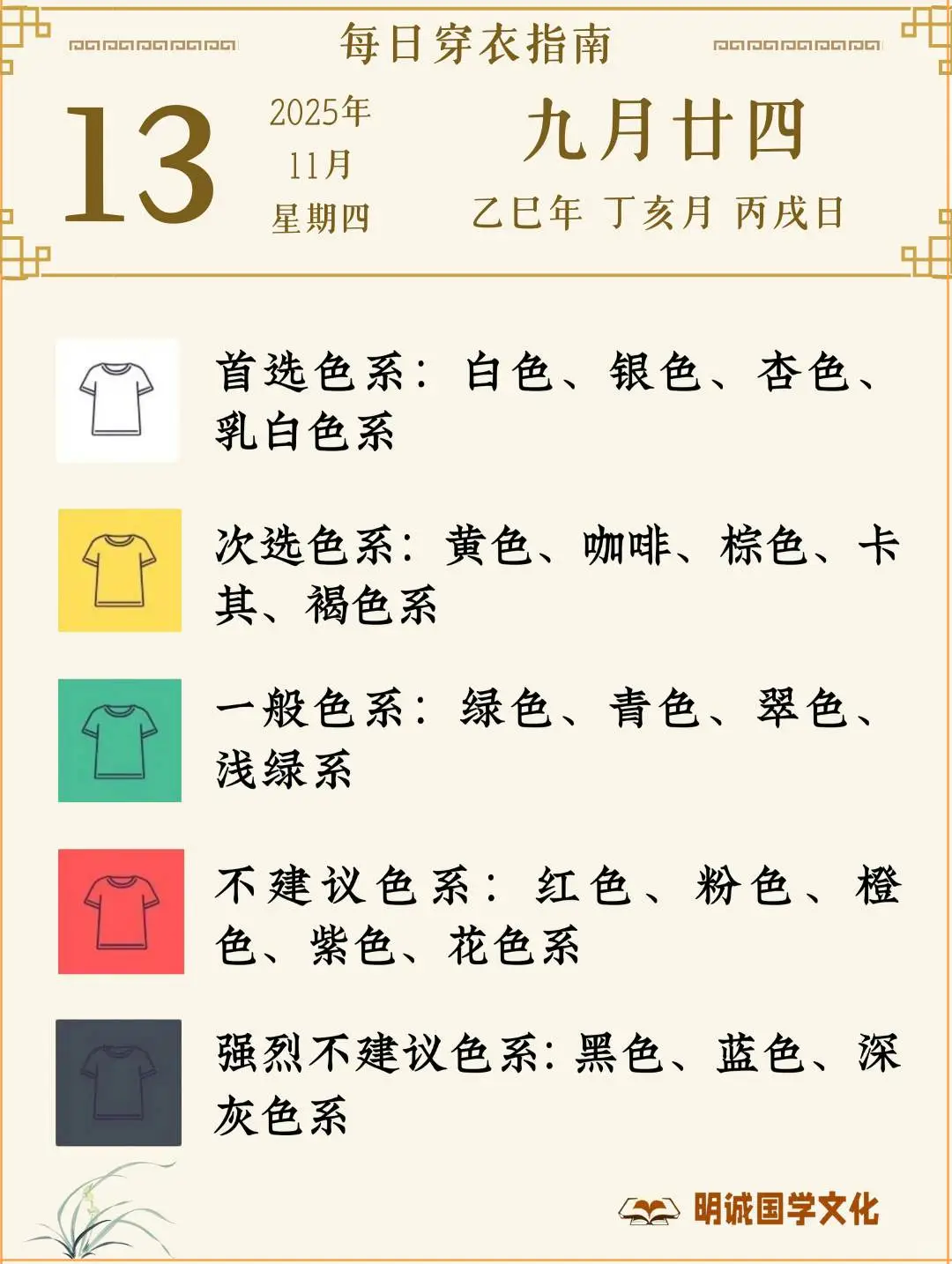 11月上旬 11月1日-11月15日穿衣指南