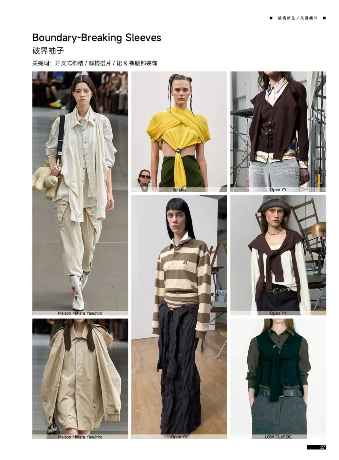 2027春夏女装风格趋势｜破格新生