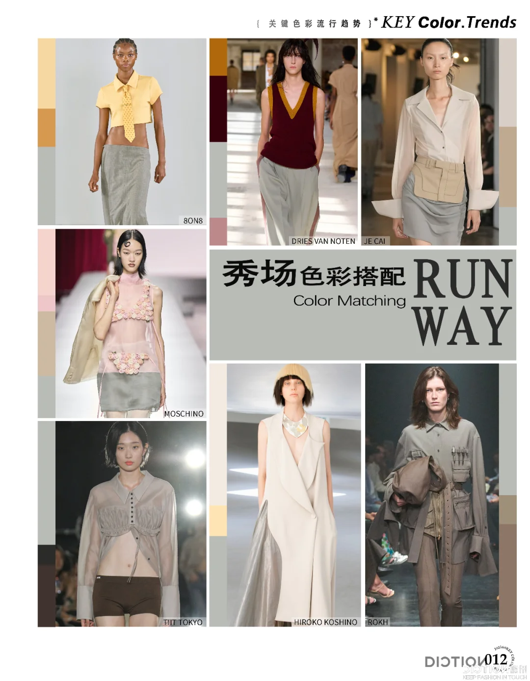 2025春夏关键流行色彩趋势