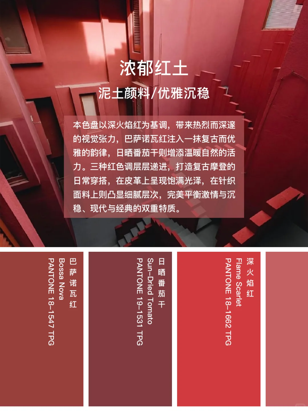 2025秋冬米兰时装周色彩报告6⃣组灵感配色