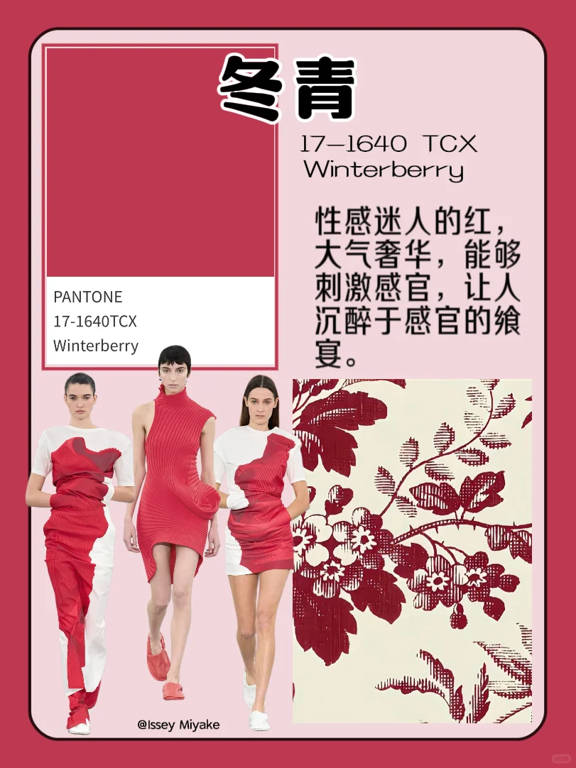 色彩流行趋势｜盘点2025秋冬流行色