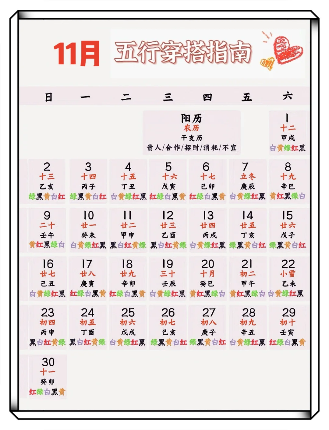 2025年11月穿搭指南来啦