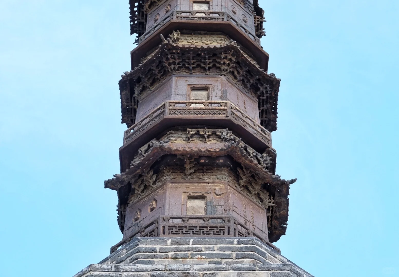 济宁北宋崇觉寺铁塔