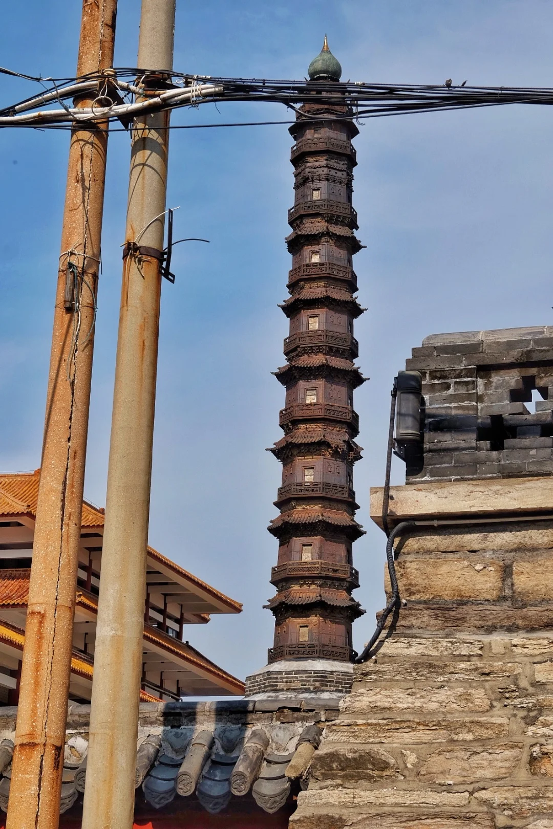 济宁北宋崇觉寺铁塔