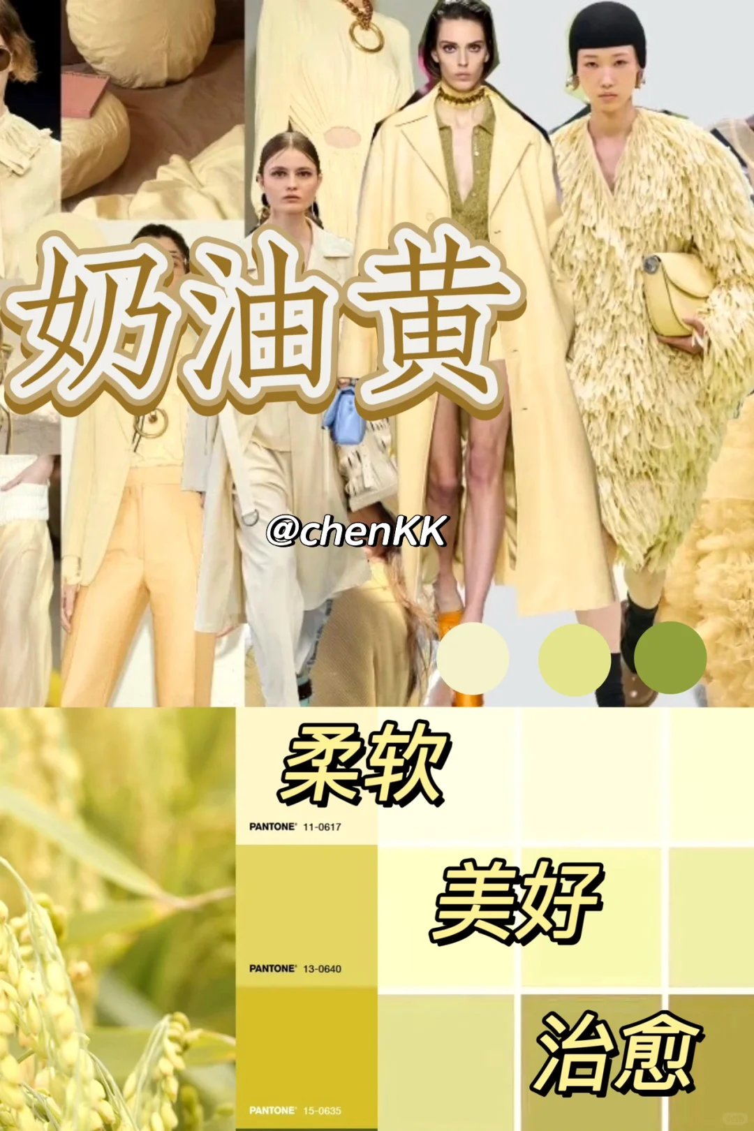 ?2024春夏流行色‼️赶快收藏起来吧‼️?