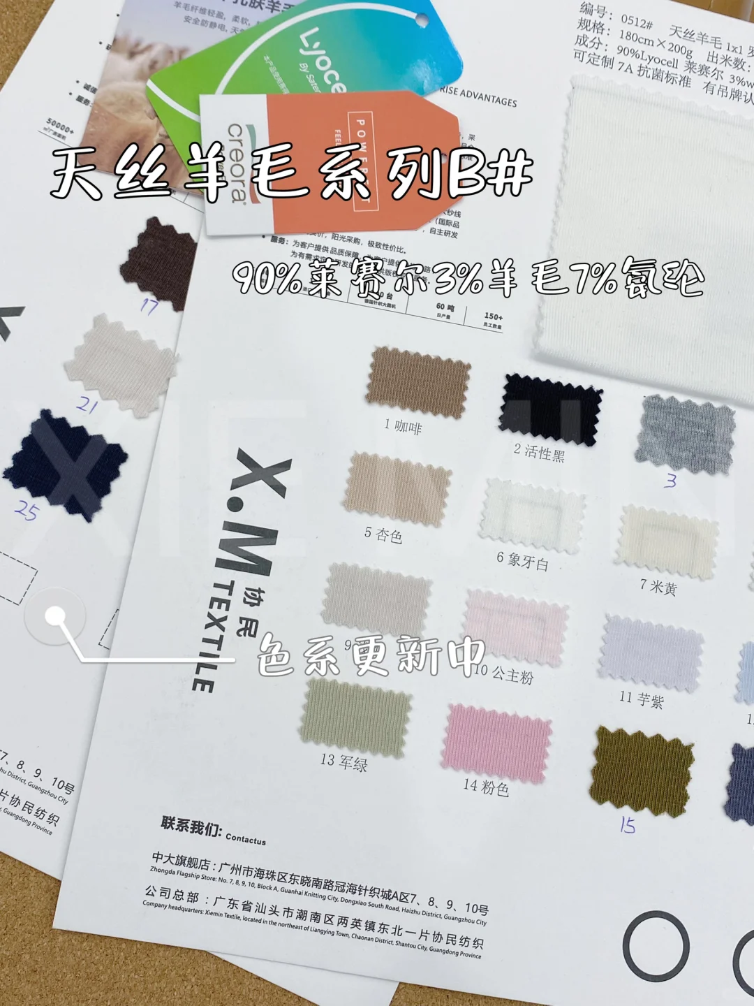 2025春夏流行浅浅色系穿搭趋势/及面料分享