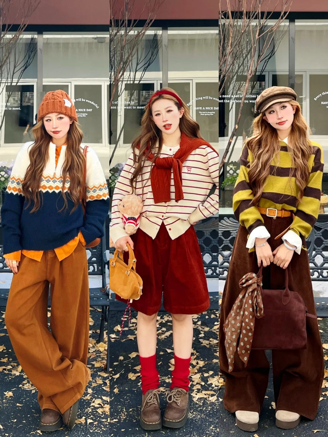 fitcheck*?秋冬调色盘时髦艺术生穿搭?