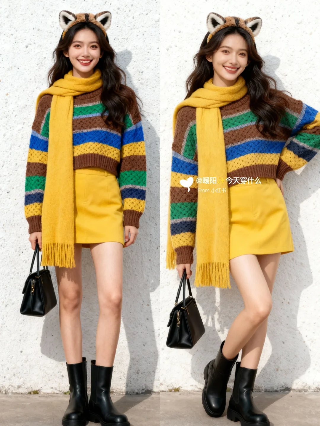 ??多巴胺穿搭｜?秋季氛围感穿搭