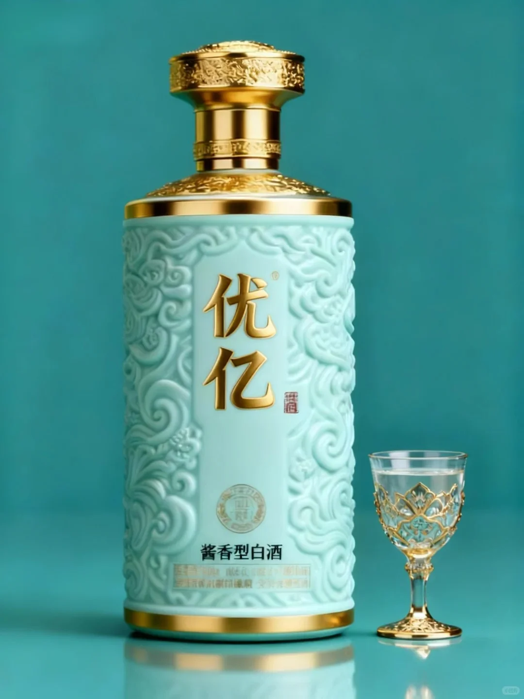 雅致青酒水包装设计分享