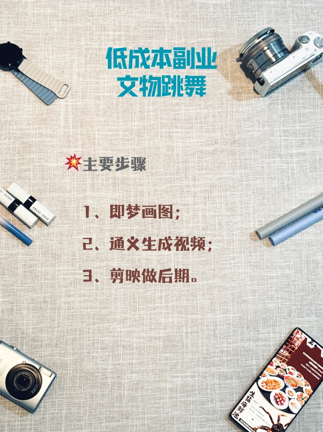 分享如何让文物说话跳舞 帮你赚米