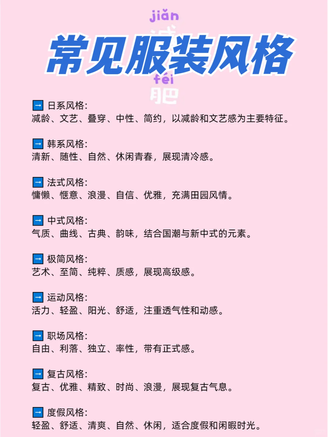 ?✨时尚炫彩：流转多变的服装风格之旅~