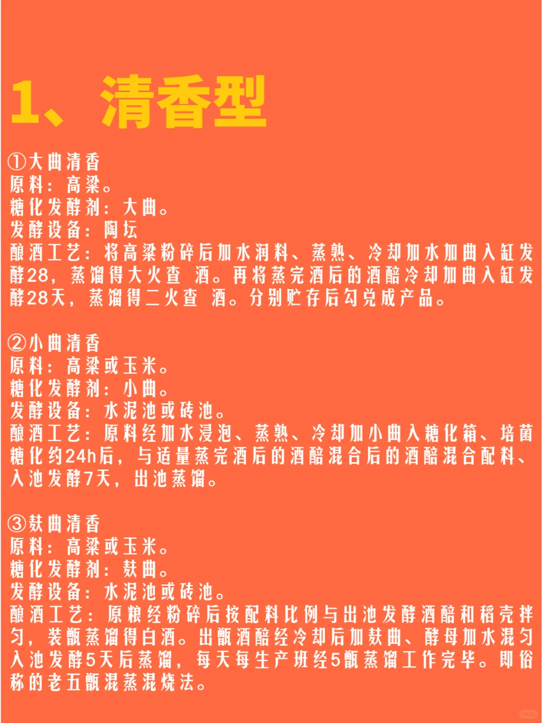 酒知识 | 盘点各大香型白酒酿酒过程