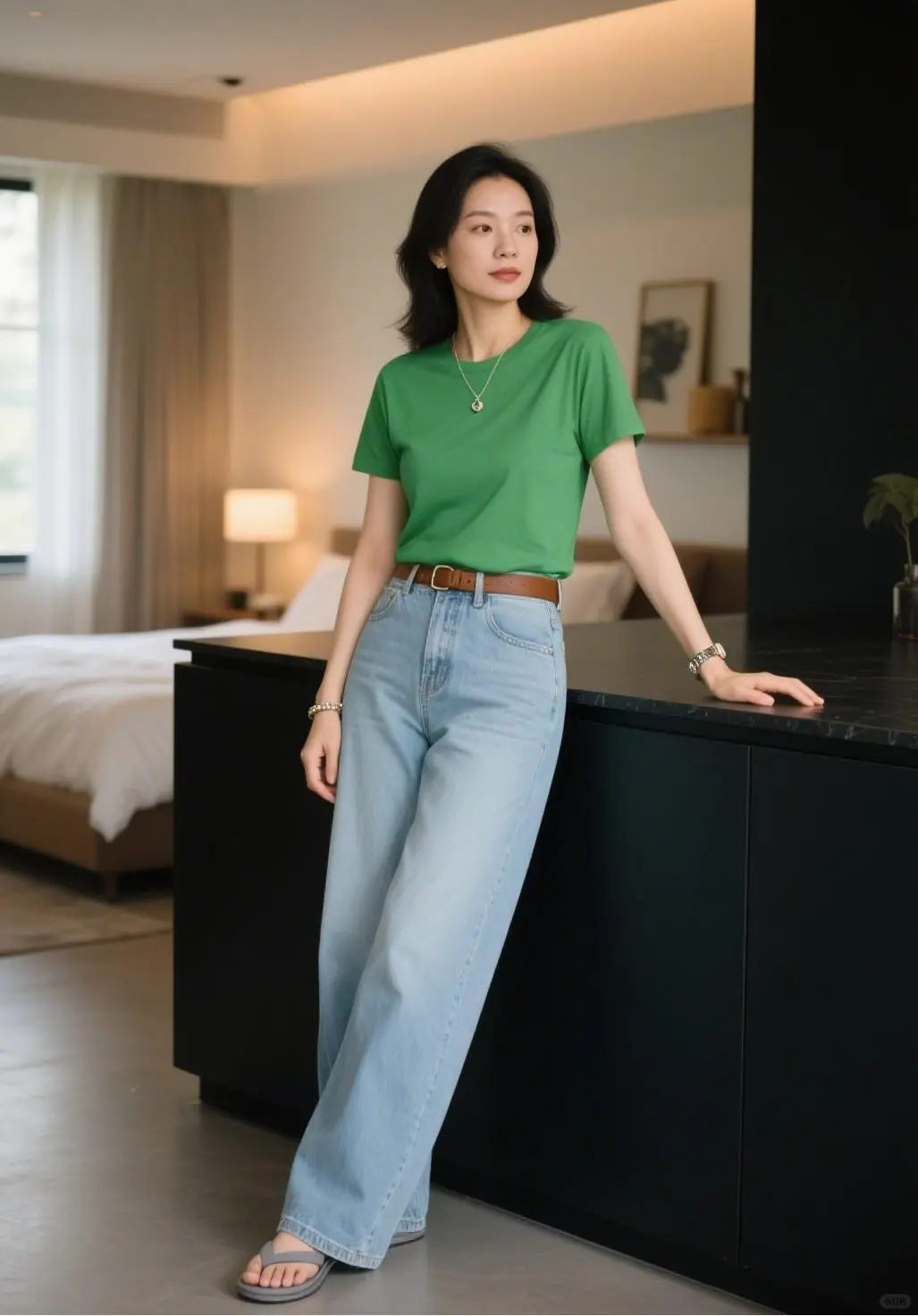 2025流行色 | 绿色系穿搭，复古显白有气质