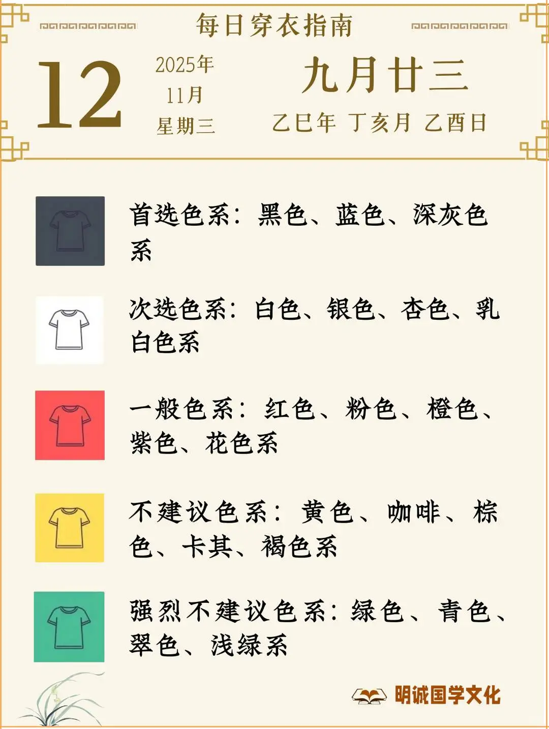 11月上旬 11月1日-11月15日穿衣指南