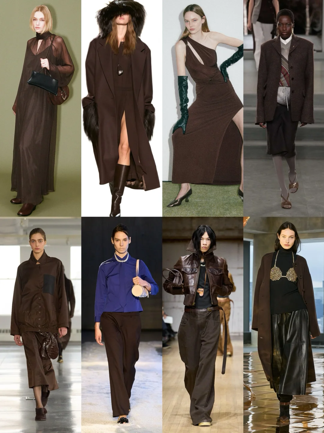 色彩趋势｜2025/26秋冬纽约时装周分析