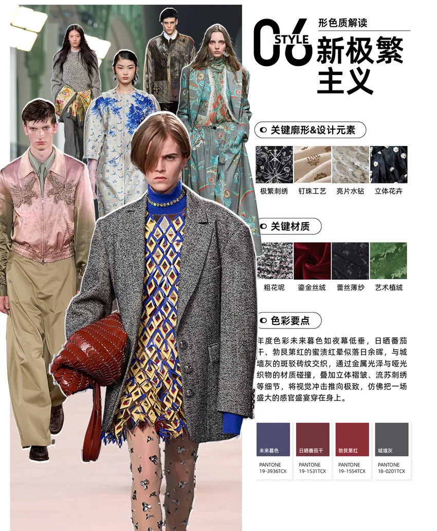 【趋势研究】-25年9-10月秋冬趋势8大风格
