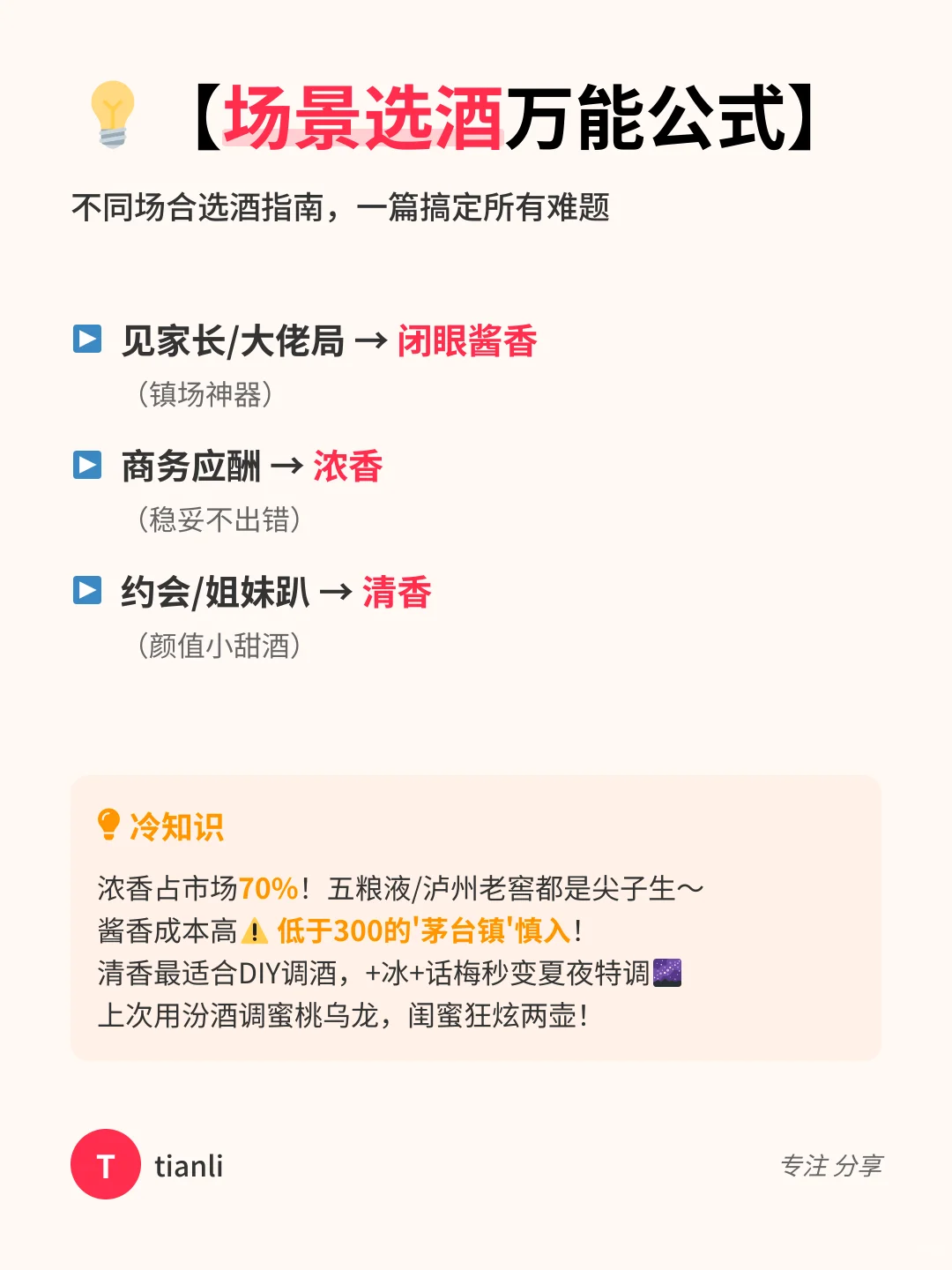 白酒香型扫盲帖!1分钟秒懂怎么选酒?