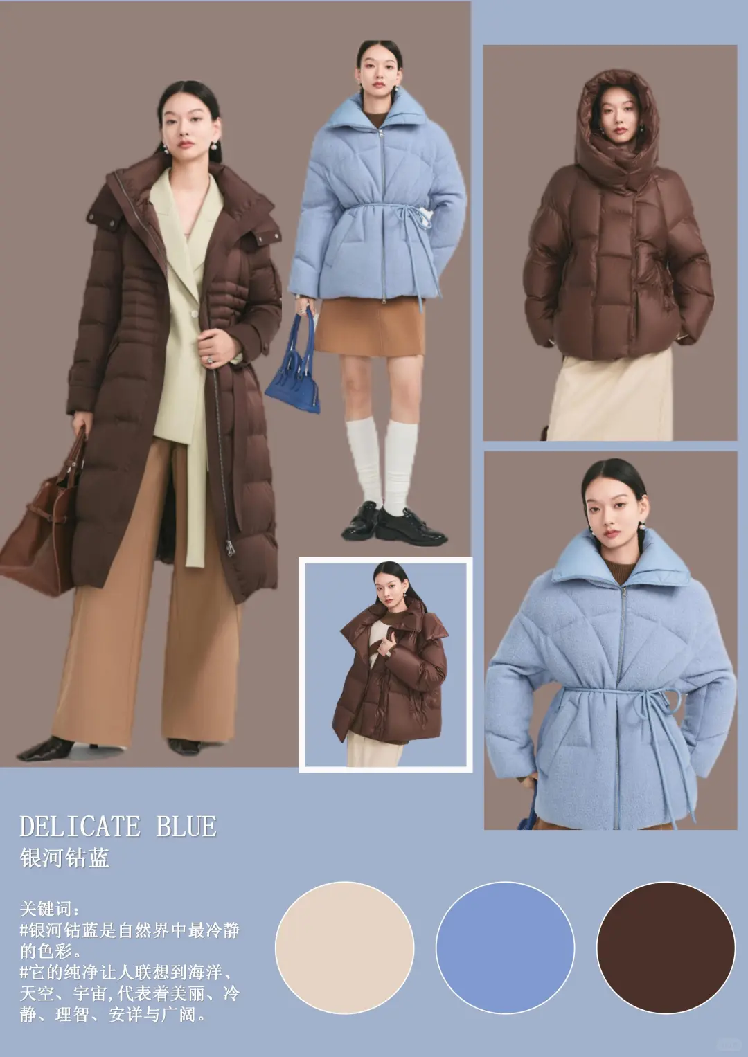 高级配色｜2024/2025AW秋冬流行色