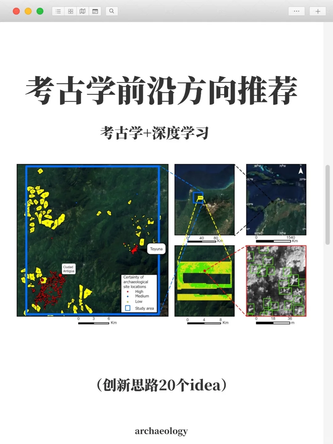 考古学➕深度学习是被严重低估的科研方向！