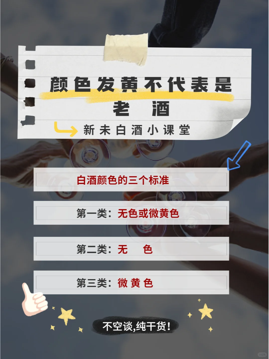 颜色发黄不代表是老酒