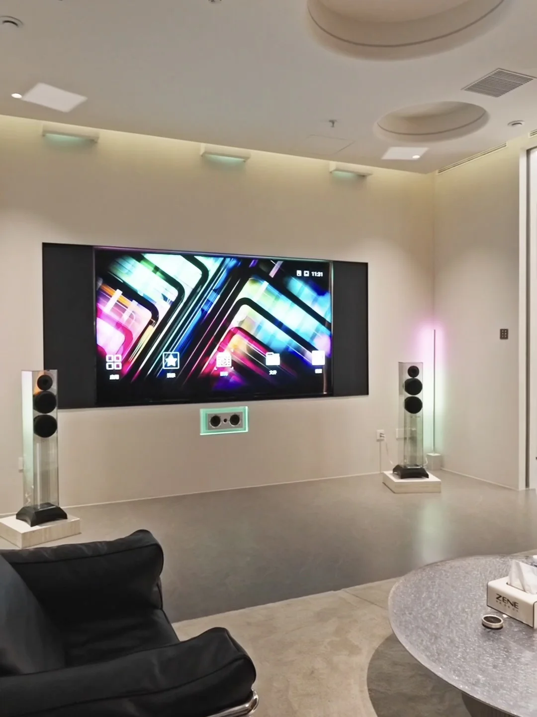 ✨大宅客厅的终极浪漫是一套 融入生活的影院