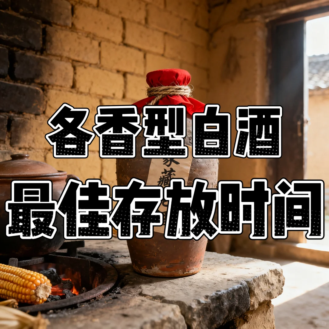 各香型白酒最佳存放时间！