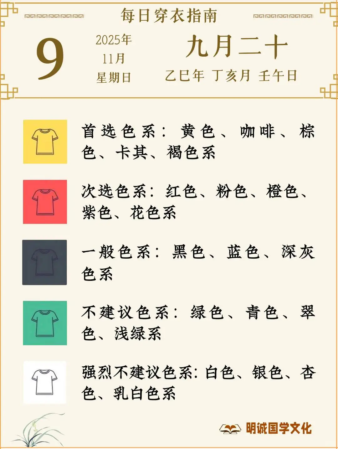 11月上旬 11月1日-11月15日穿衣指南