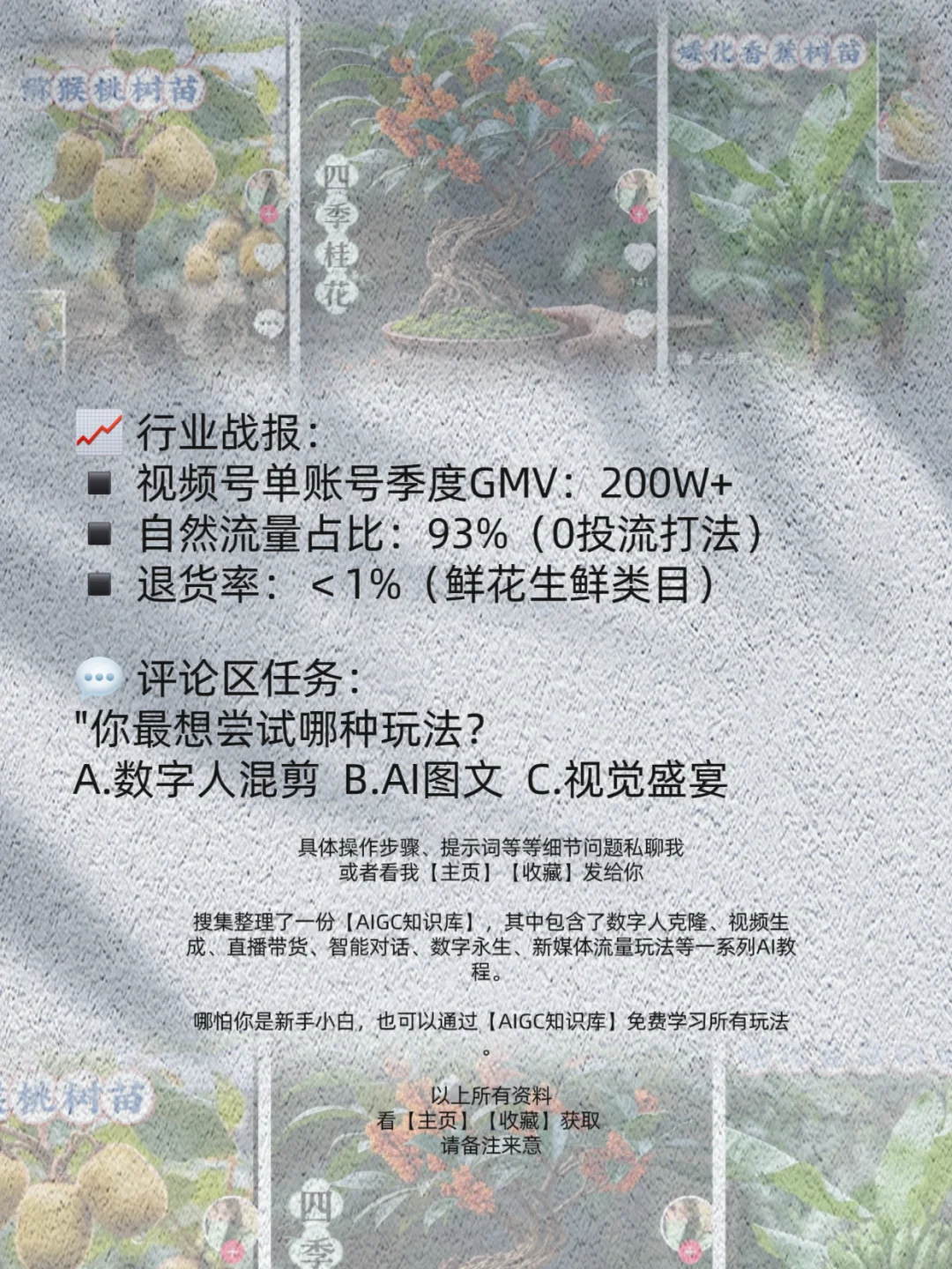 ?「AI绿植爆款赛道」周销破千单? 三