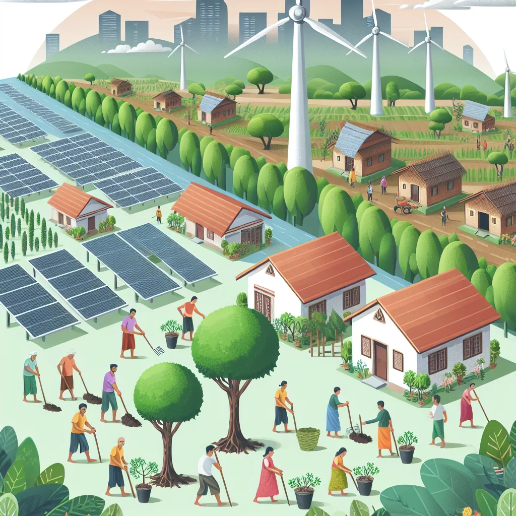 绿色经济推动乡村振兴