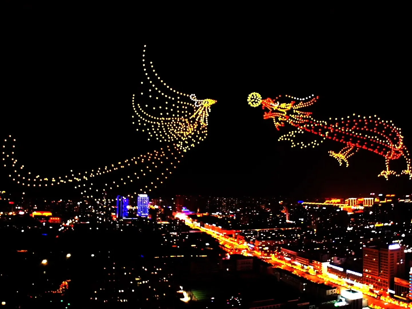 打破想象！无人机表演和这些领域能擦出火花