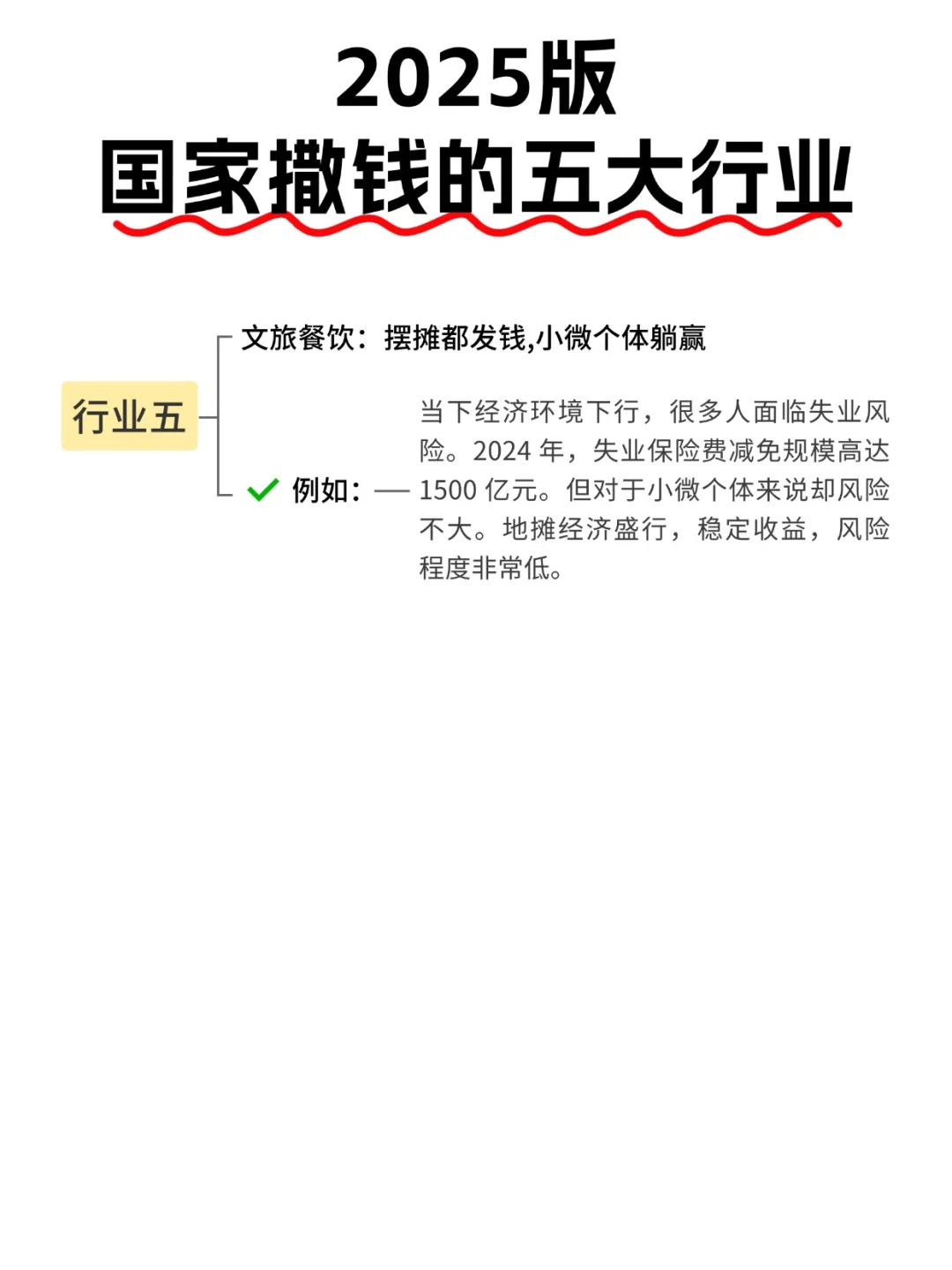 2025普通人最赚钱的五大行业！