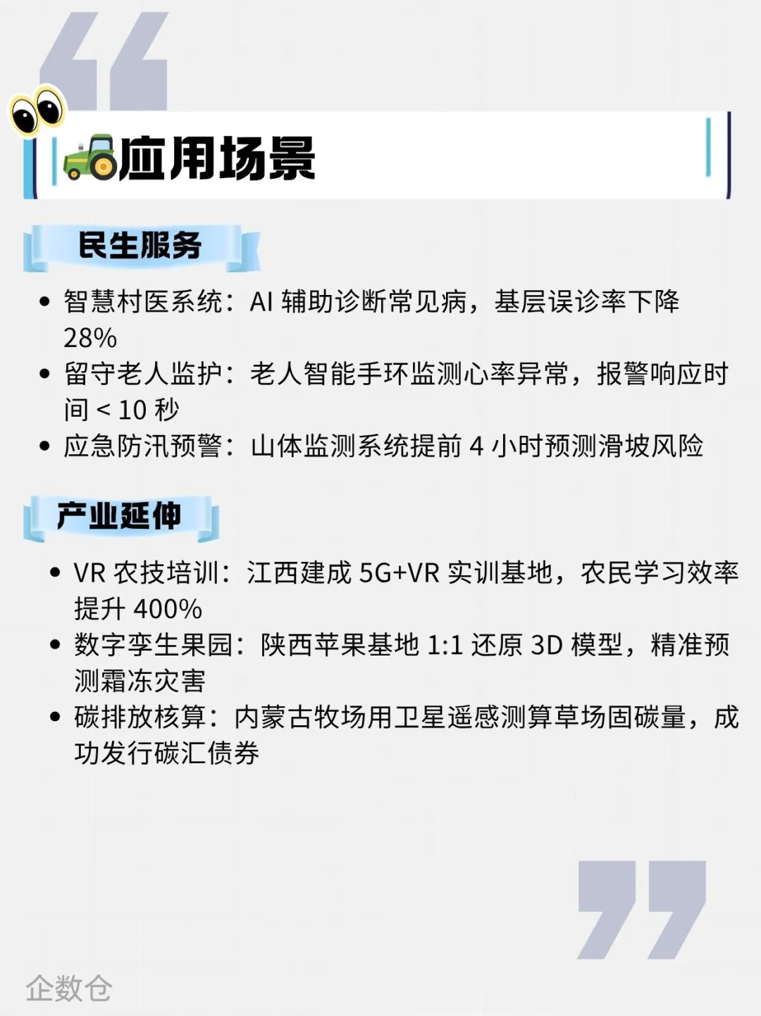 【AI+】AI+农村-乡村振兴有了「最强大脑」