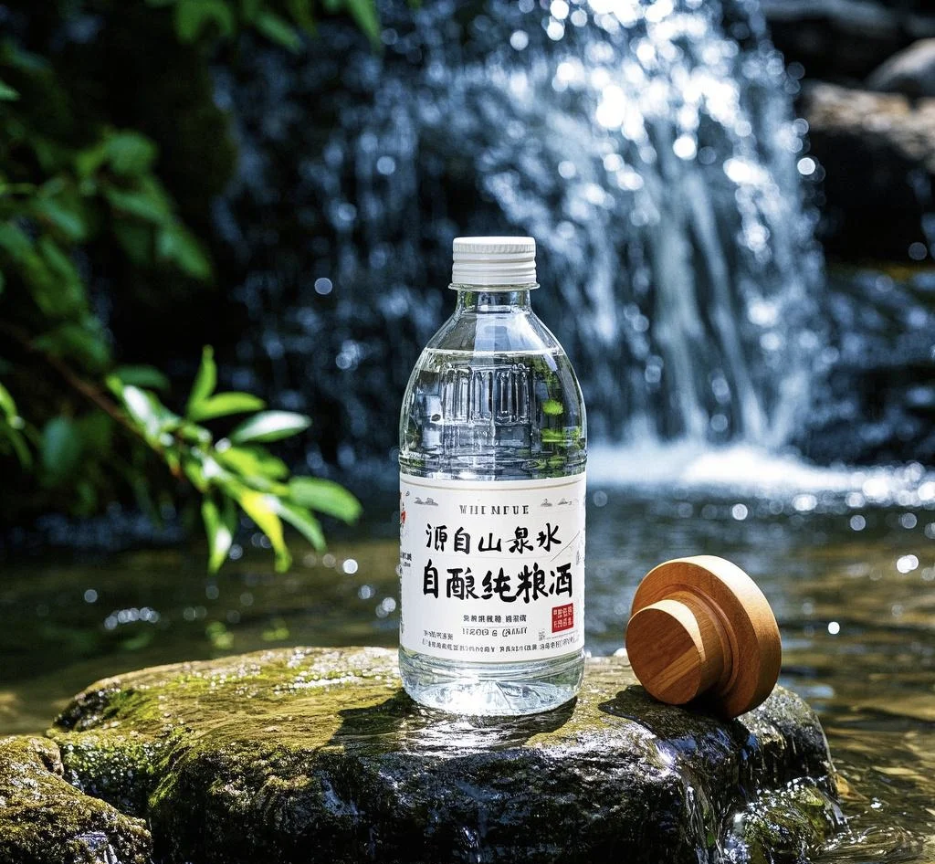 源自山泉水,自酿纯粮酒