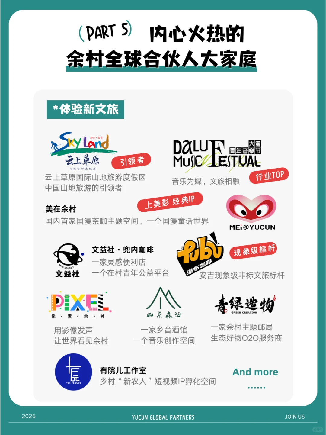 ?余村全球合伙人招募｜寻找内心火热的你