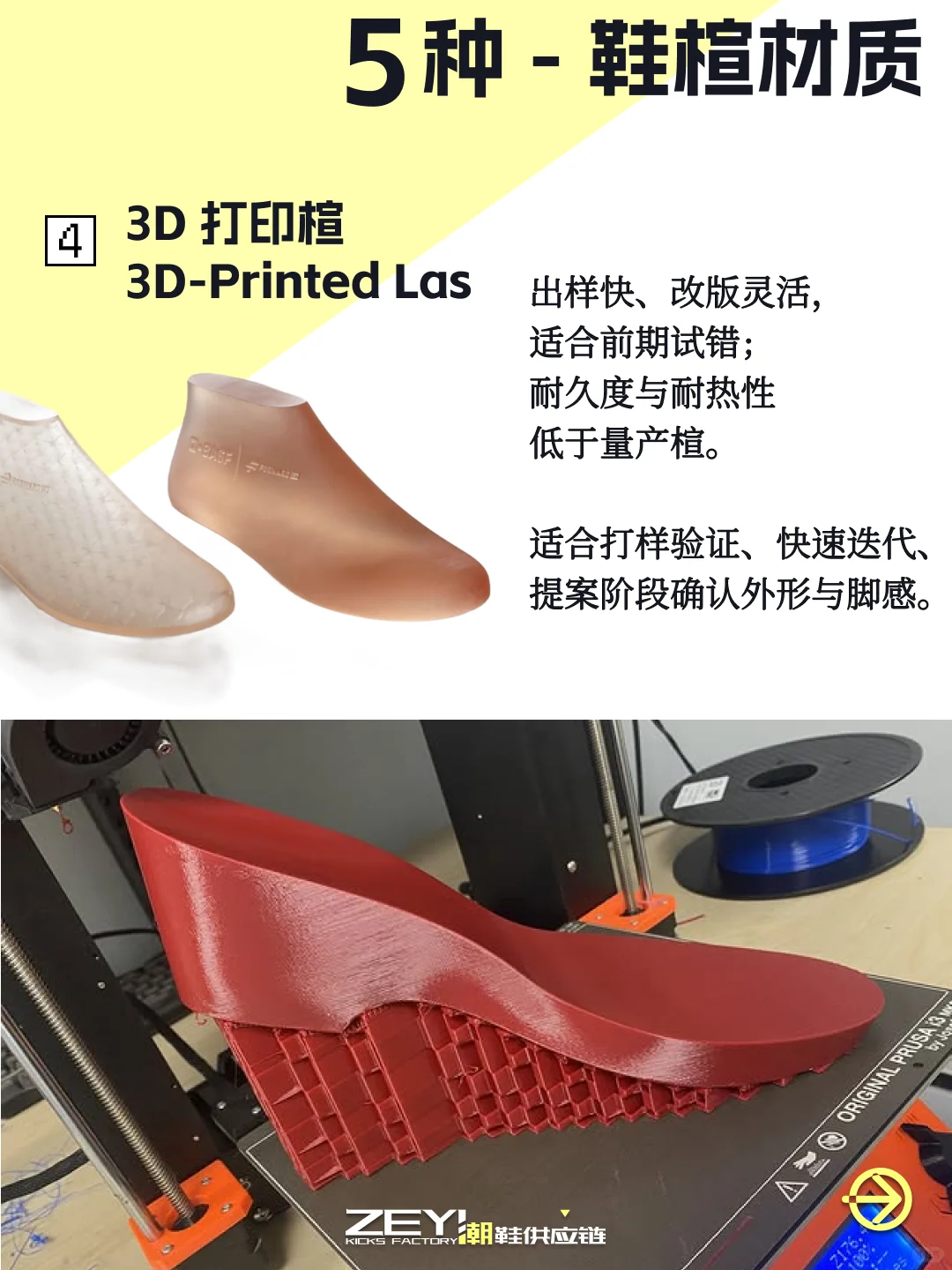 ?临门一脚，还不知道鞋楦有那么多材质