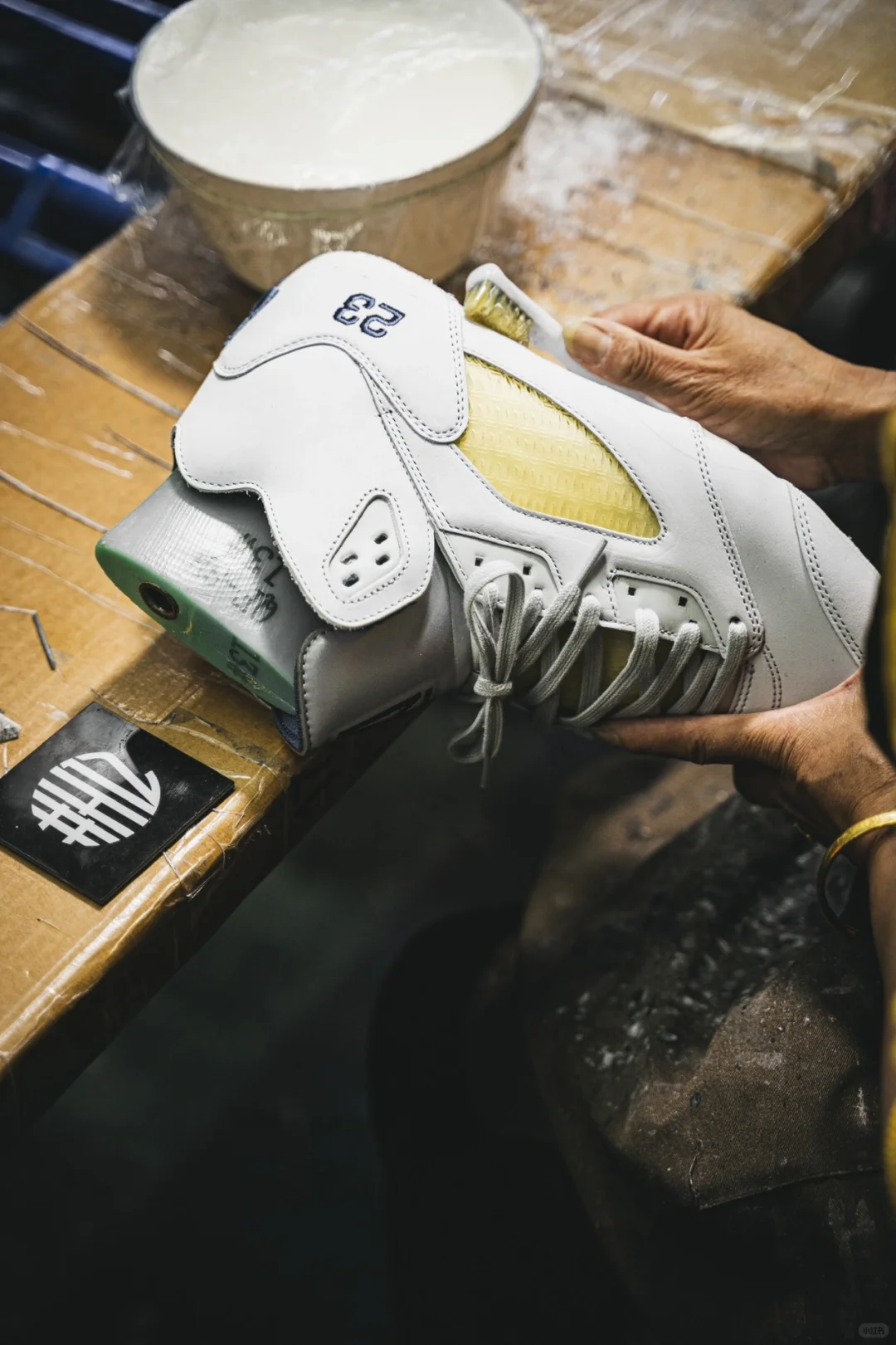 球鞋工厂制鞋工艺流程鉴赏