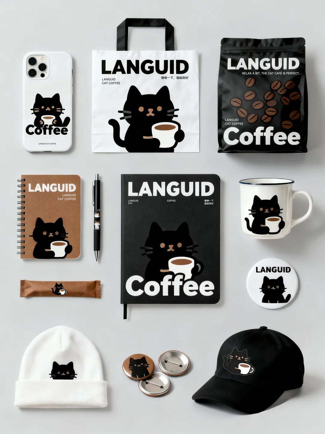 つ?つGood 猫宁…猫咖咖啡文创产品☕️