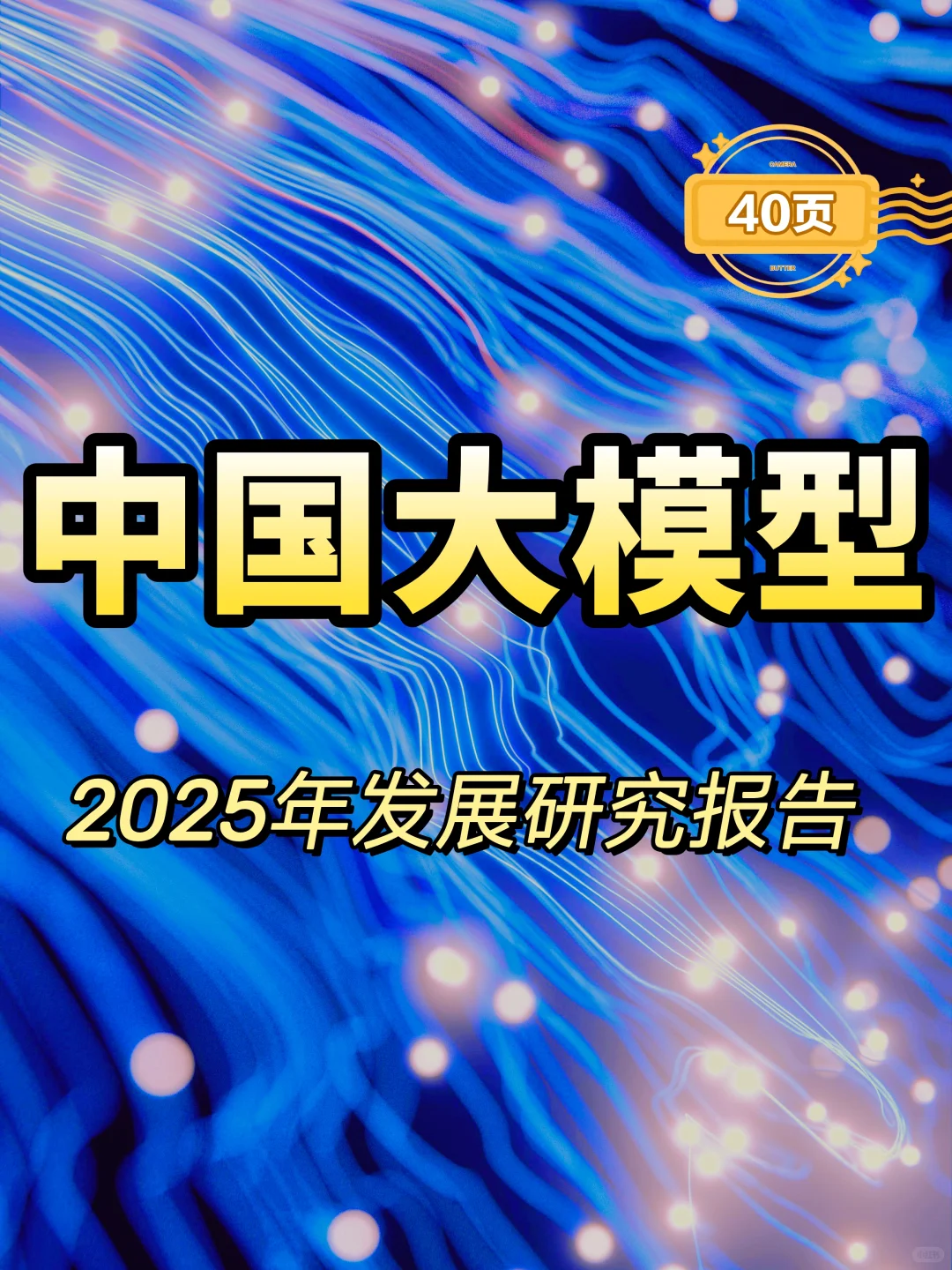 2025年中国大模型发展研究报告