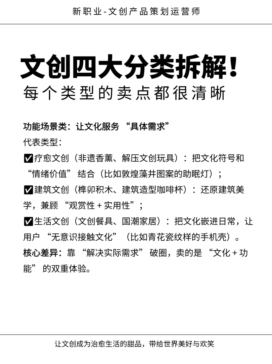 你知道吗？文创产品的主流方向只有4类12种