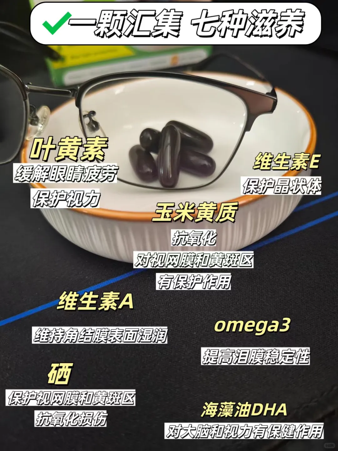 叶黄素推荐|度数涨？吃鱼油叶黄素有点惊喜